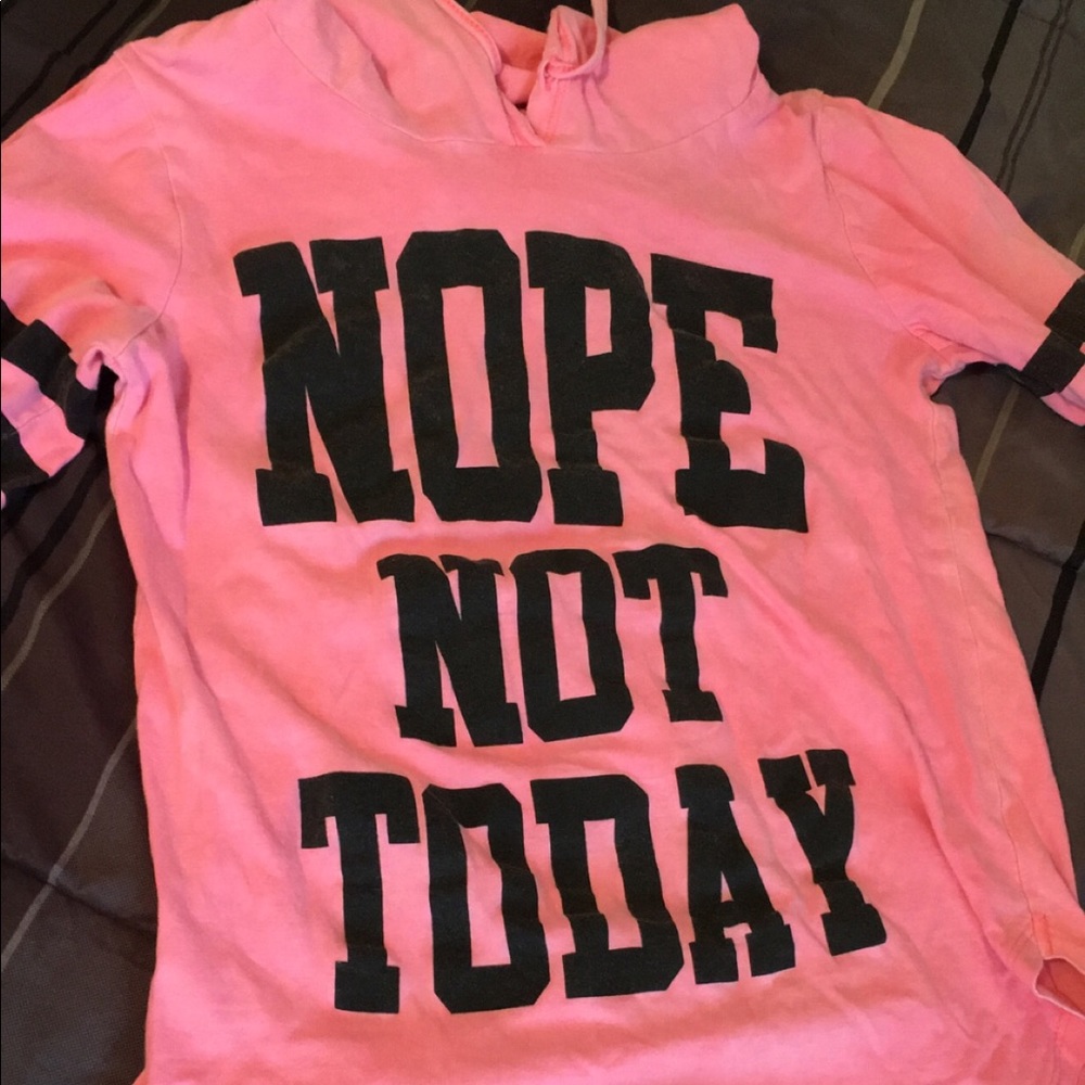 Pink hoodie